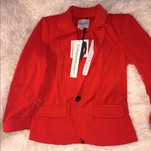 Green or red soft blazers